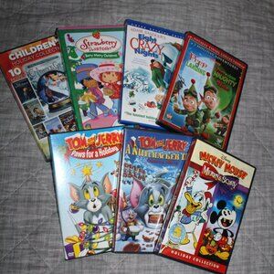 Classic Christmas Movies Kids Lot of 7